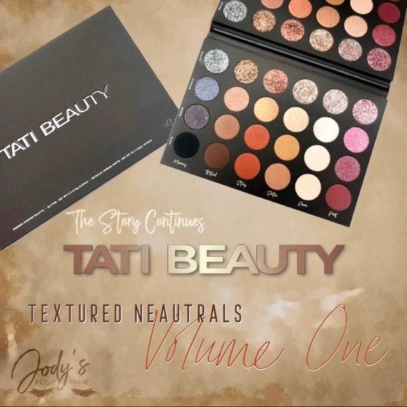 Tati Beauty Other - Tati Beauty Textured Neutrals Vol 1 Palette